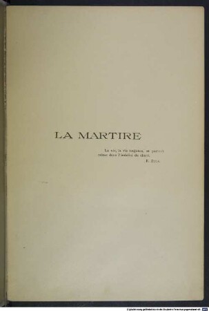 La martire