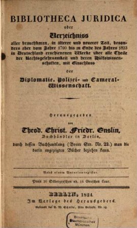 Bibliotheca iuridica