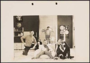 Gruppenportrait : Humorvolle Gruppenaufnahme mit Ingolf Thiel