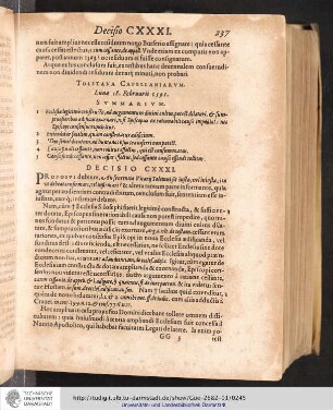Decisio CXXXI