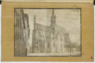 Münster St. Theobald, Thann: Ansicht (aus: Skizzen- und Fotoalbum 6)