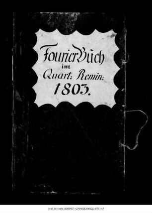 Fourierbuch für Gotha