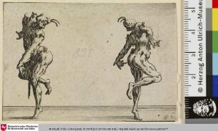 [Zwei Pantalone tanzend]
