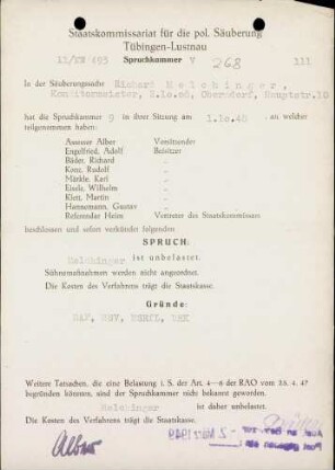 Melchinger, Richard