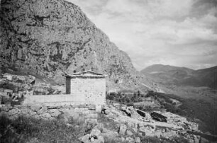 Reisefotos Griechenland. Delphi. Schatzhaus