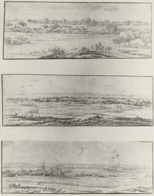 Drei holländische Landschaften, 1. Blatt