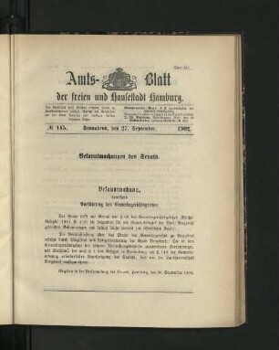 No. 145. 27. September. 1902.