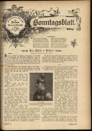 Ausgabe vom Sonntag, den 10. März 1907.