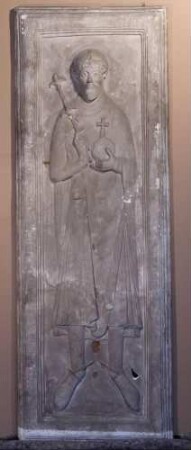 Grabplatte Rudolfs von Schwaben im Dom zu Merseburg