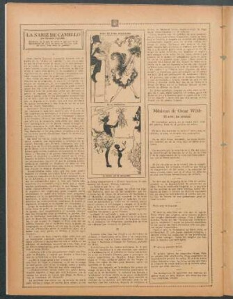 Máximas de Oscar Wilde : El arte; los artistas