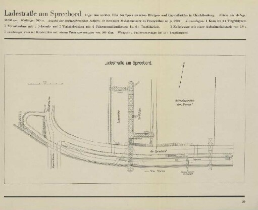 Grundriss: Ladestraße am Spreebord