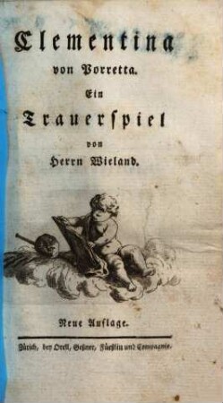 Clementina von Porretta : Ein Trauerspiel