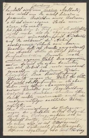 Brief an Ludwig Strecker  und B. Schott's Söhne : 29.05.1909