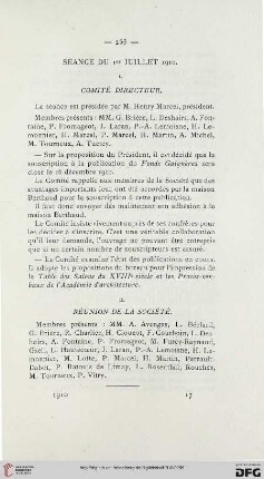 Ouvrages récemment publiés par les membres de la Société