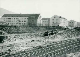 Umbau Bahnhof, 1950