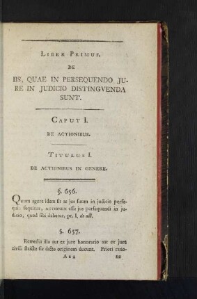 Liber Primus.