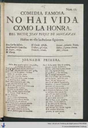 No Hai Vida Como La Honra
