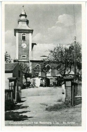 Großerkmannsdorf. Evangelische Kirche