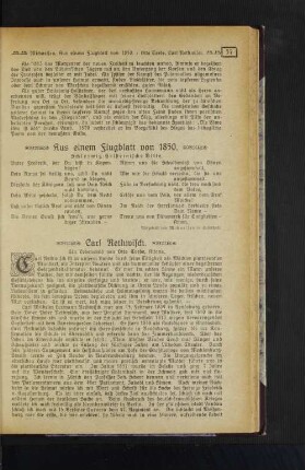 Aus einem Flugblatt von 1850.
