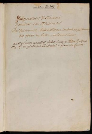 Notizen zur Handschrift und ihrer Provenienz
