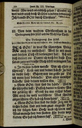 III. Von dem wahren Christenthum in der Verleugnung sein selbst und der Nachfolge Christi