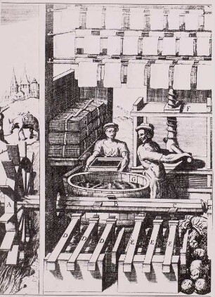 Papierherstellung 1661
