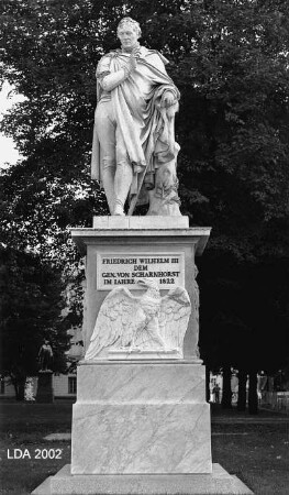 Standbild General Gerhard von Scharnhorst; Berlin, Mitte