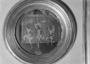 Ikonostase der südlichen Seitenapsis (Diakonika) — Geißelung Christi