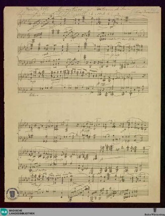 Bertran de Born. Excerpts. Arr - Mus. Hs. 1385 : pf; GutD WoO 22