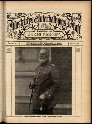 Ausgabe vom Sonntag, den 22. August 1915.