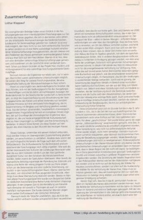 Zusammenfassung