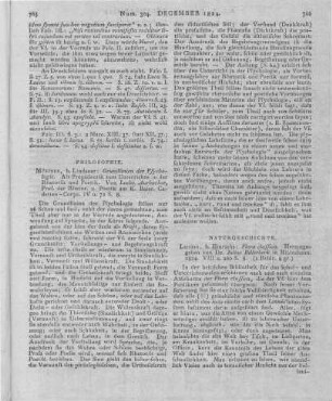 Billerbeck, H. L. J.: Flora Classica. Leipzig: Hinrichs 1824