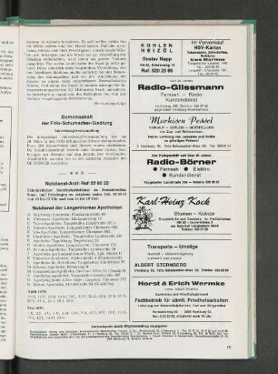 Gemeinschaft der Fritz-Schumacher-Siedlung