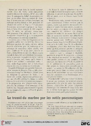 5: Le travail du marbre par les outils pneumatiques, [4]