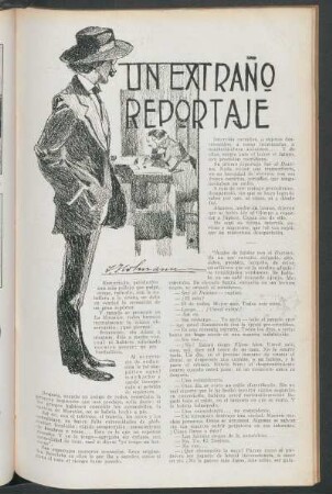 Un extraño reportaje