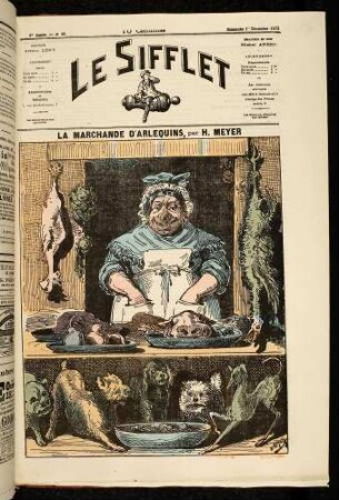 La marchande d'arlequins, par H. Meyer