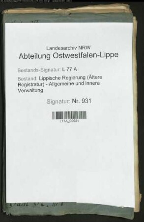 Die Ratswahl im Flecken Schwalenberg, Bd. 3