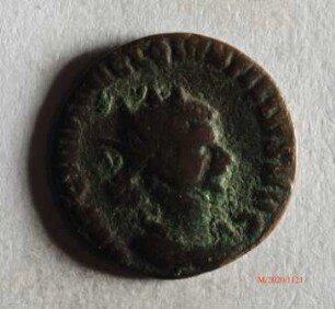 Römische Münze, Nominal Antoninian, Prägeherr Quintillus, Prägeort nicht bestimmbar, Fälschung