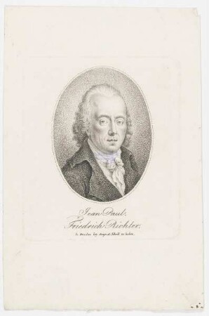 Bildnis des Jean Paul Friedrich Richter
