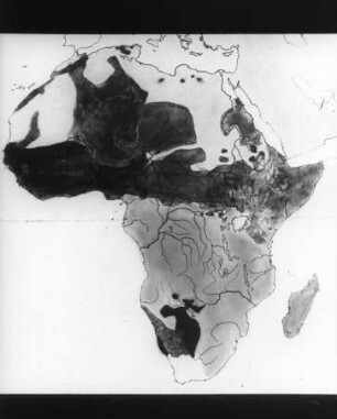 Sprachenkarte von Afrika