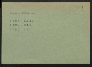 Gauger, Johannes