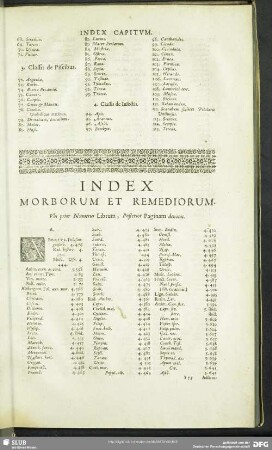 Index Morborum Et Remediorum