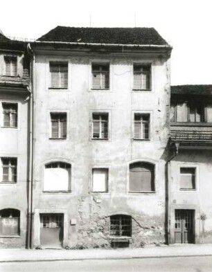 Görlitz-Altstadt, Hotherstraße 17. Wohnhaus (1701/1800, Neubau 1801/1900). Straßenfront