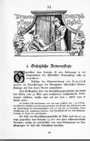 Armenpflege und Wohlthätigkeit