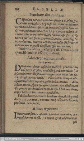 Asinus aegrotans