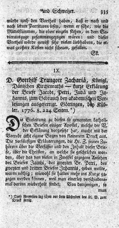 Kurze Erklärung der Briefe Jacobi, Petri, Judä und Johannis.