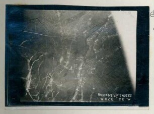 Foto eines Trichterfeldes nördlich von Beaumont (-Hamel) (Luftbild)