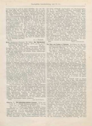 6-7 [Rezension] Harris, Rendel, The Odes and Psalms of Solomon. Re-Edition. 2 Vols