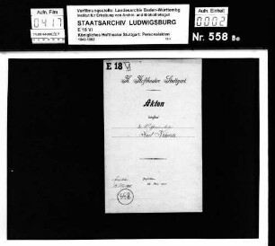 Krämer, Karl (*19.03.1887 in Metringen +26.07.1915); Maschinenarbeiter