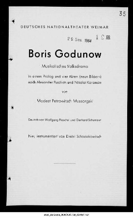 Boris Godunow